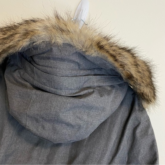 Eddie Bauer Women's Superior III Stadium Coat Parka Grey Size XXL - Picture 7 of 11